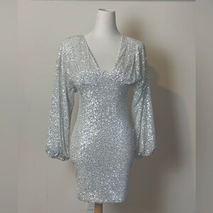 FASHION NOVA - Kiss Me Under The Moon Mini Dress